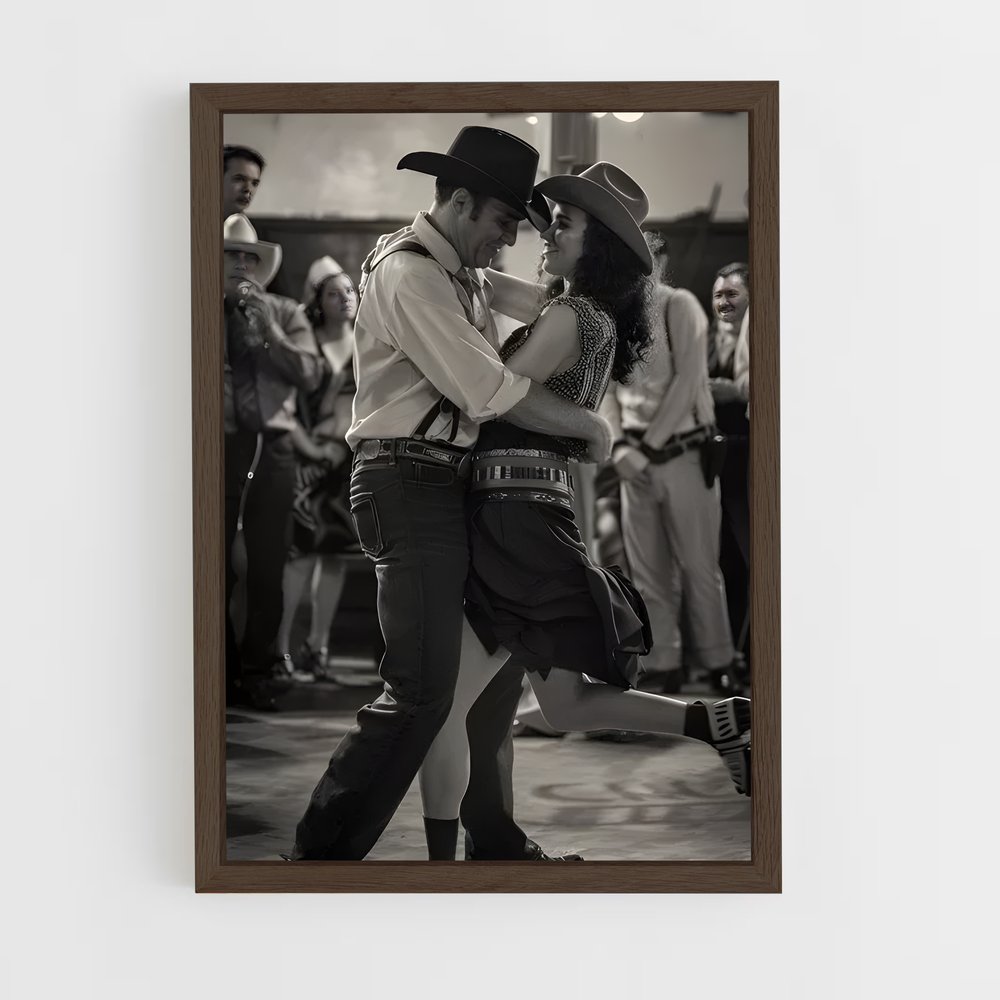 Poster Country de dance – affiche Danse (vue 5)